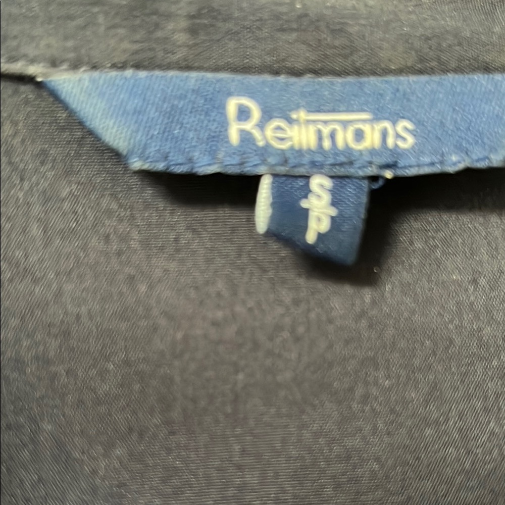 Black Button-Up Blouse - Picture 2 of 3